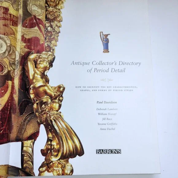 Antique Collector's Director of Period Detail Paul Davidson 1st Ed D/J Hardcover - Picture 5 of 16